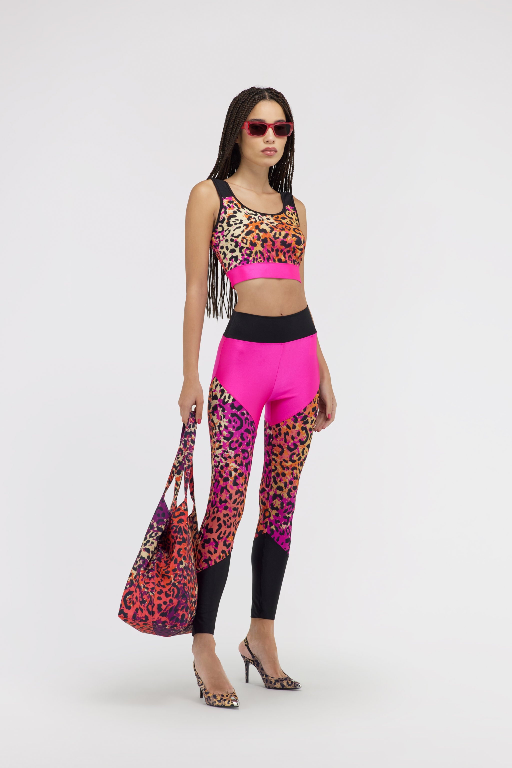 JC Just Cavalli leggings Fuchsia SFT027-SF866