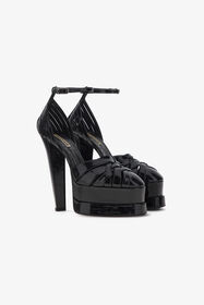${brand} Platform sandals with woven upper ${colorDescription} ${masterID}