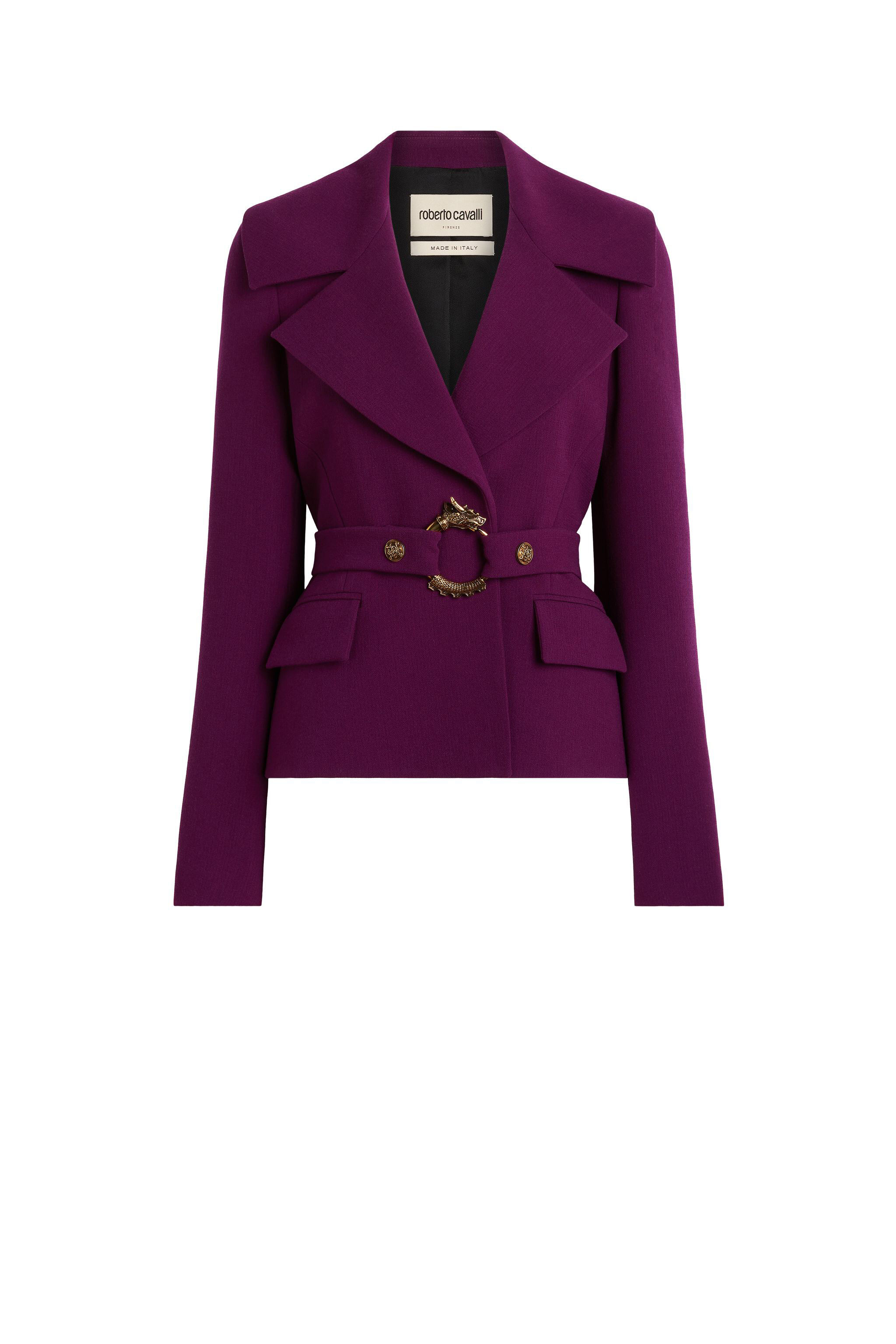 RC Blazer à taille ceinturée Violet LQT407-WB002