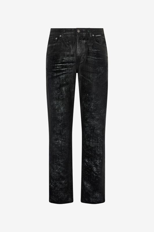 RC Used-effect pants Black URJ201-VT033