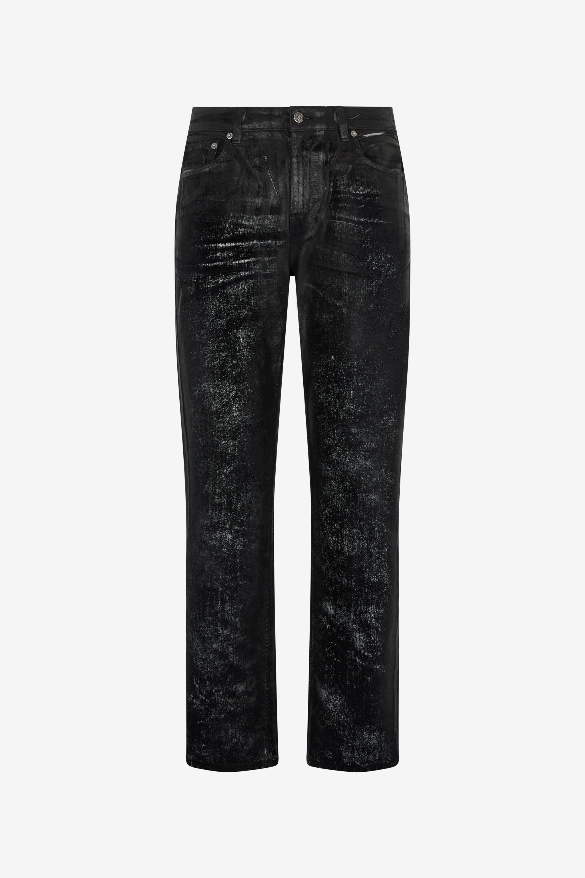 RC Used-effect pants Black URJ201-VT033
