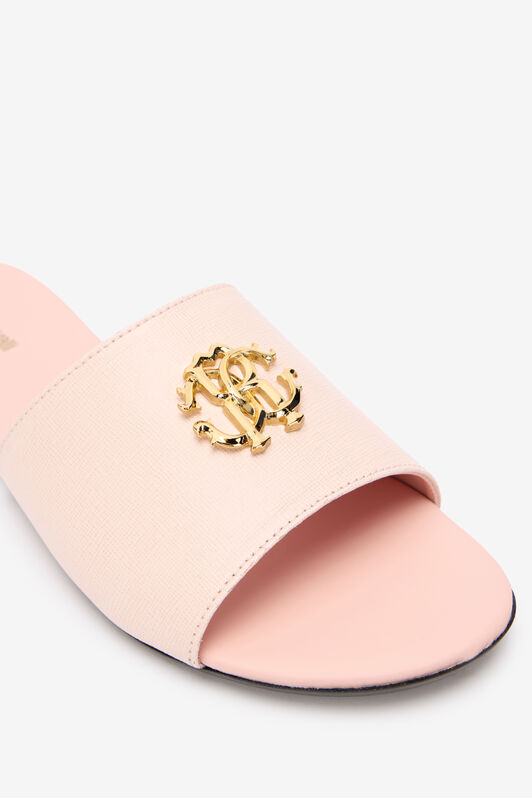 RC Pink Sandal With Monogram RC RC Pink Sandal With Monogram RC PINK QOS01B-PZO18