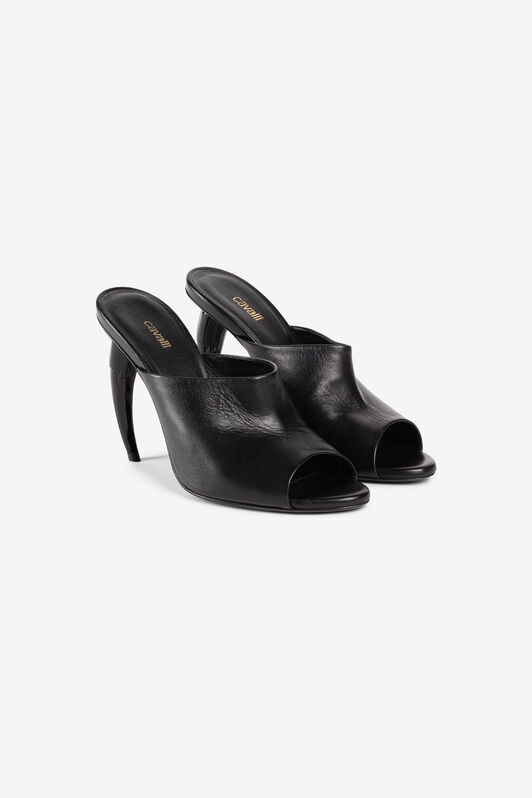 RC Tiger Tooth Mules Black OKS001-PN003