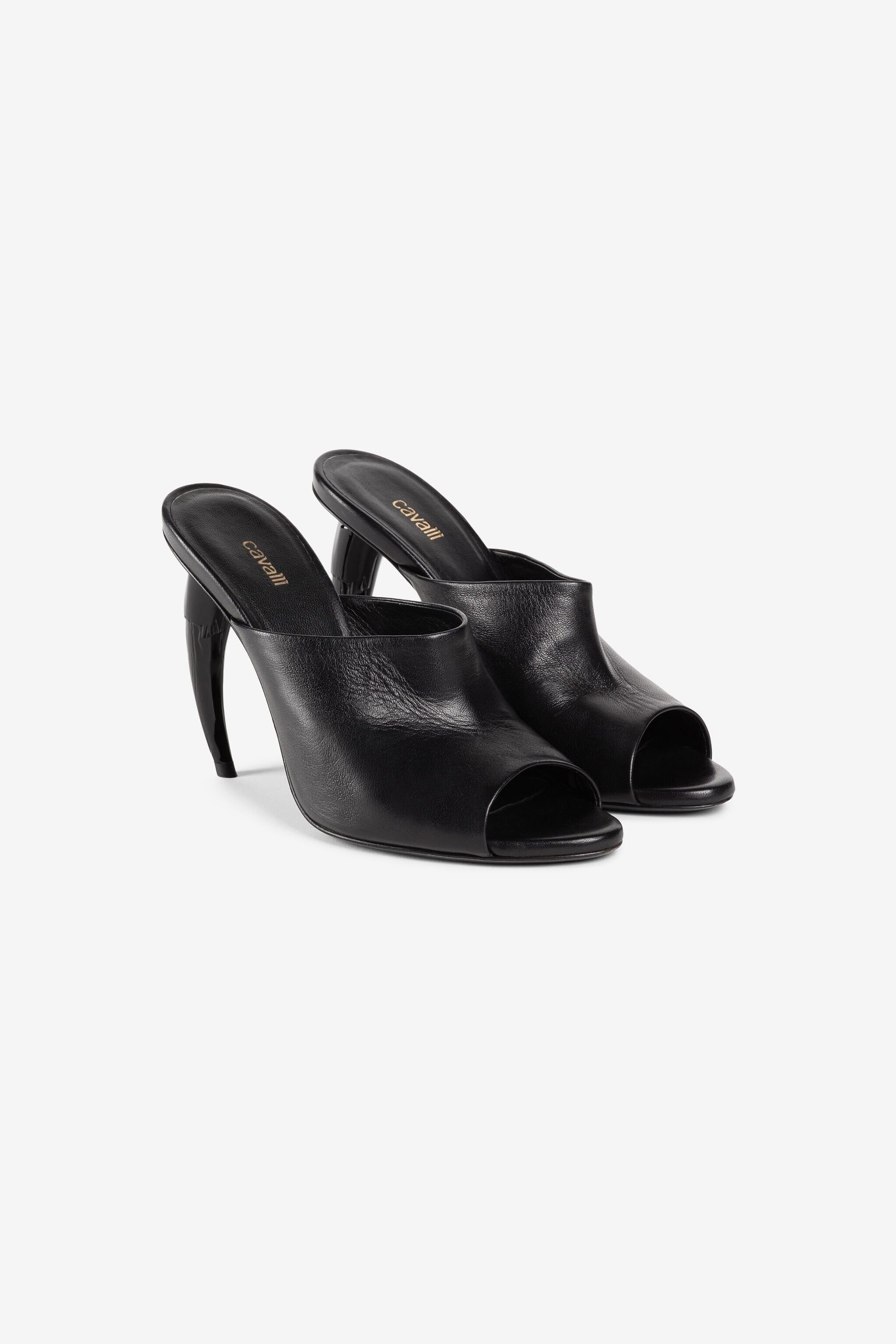RC Tiger Tooth Mules Black OKS001-PN003