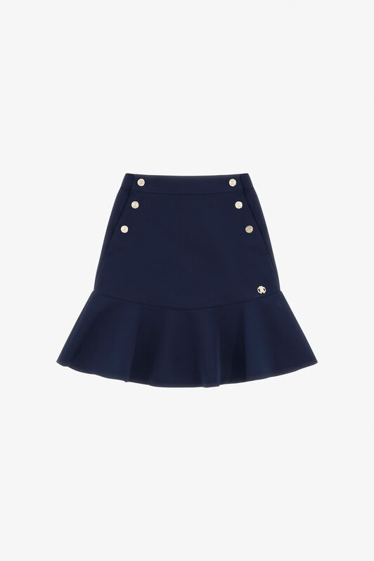 JU Skirt with RC Logo Blue TJT30E-KU012