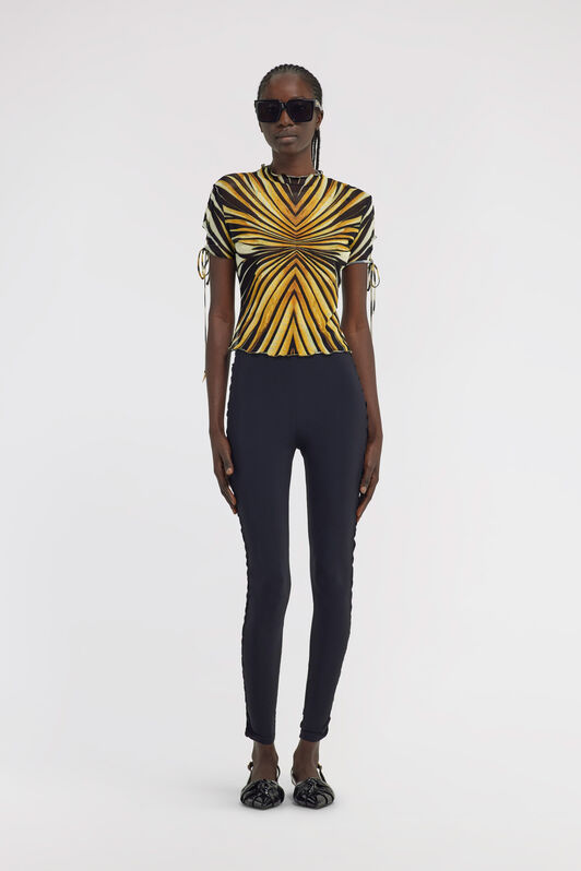 RC Ray Of Gold Print T-shirt Gold TKT613-6HM33
