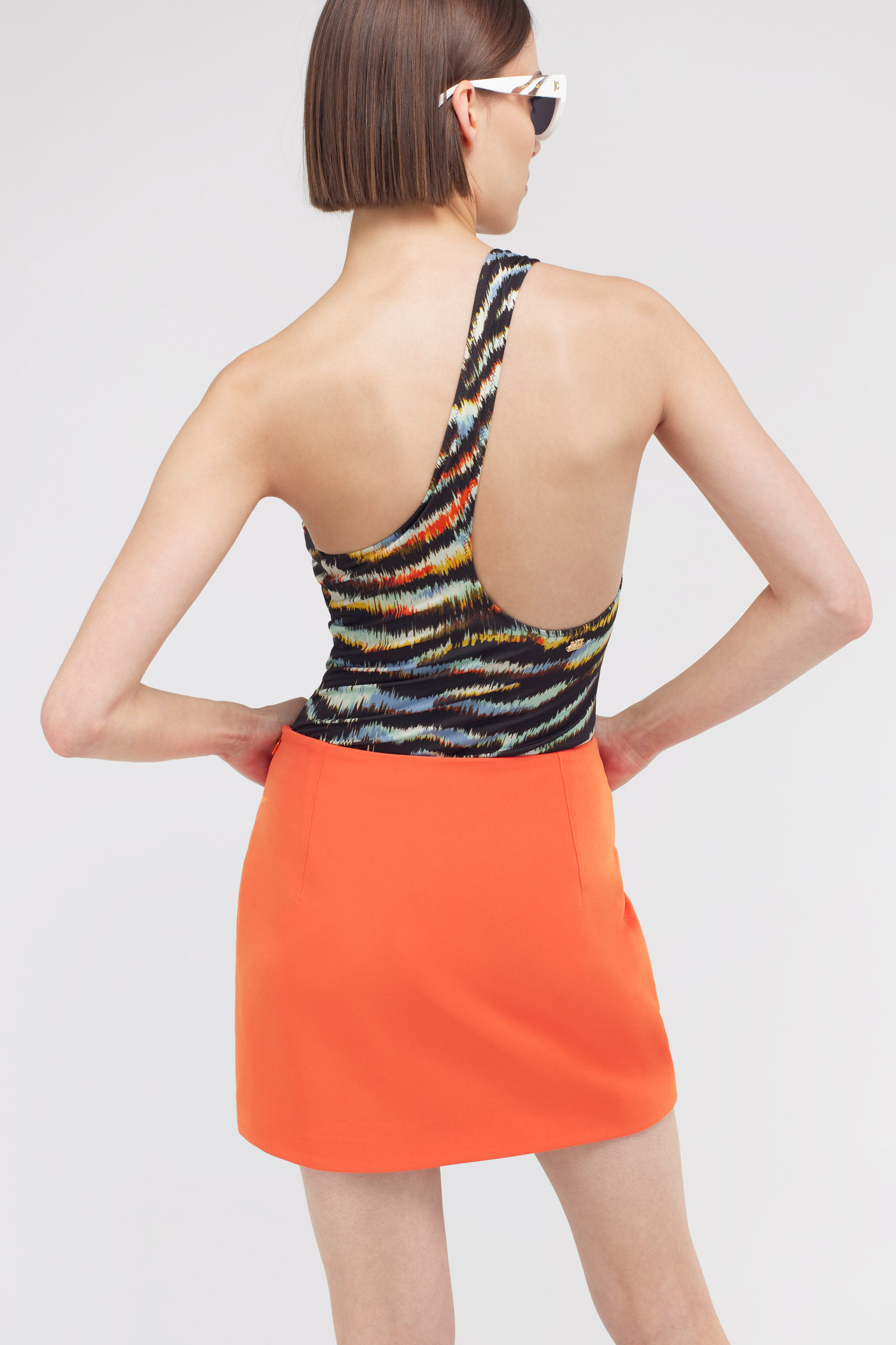 JC Just Cavalli skirt Orange SFT037-SF876