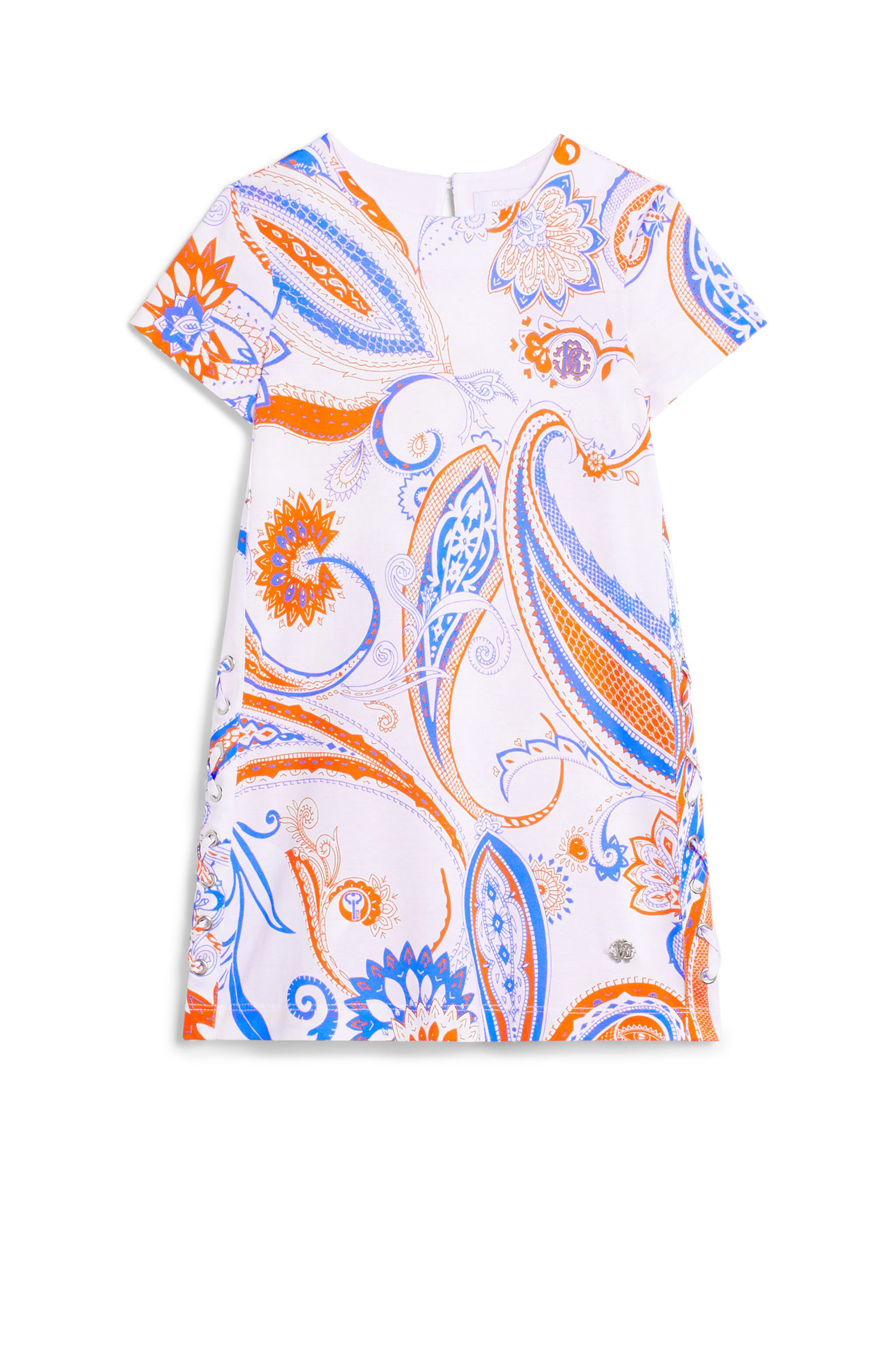 JU Lizard Bandana print dress Orange IJT10C-JXP82