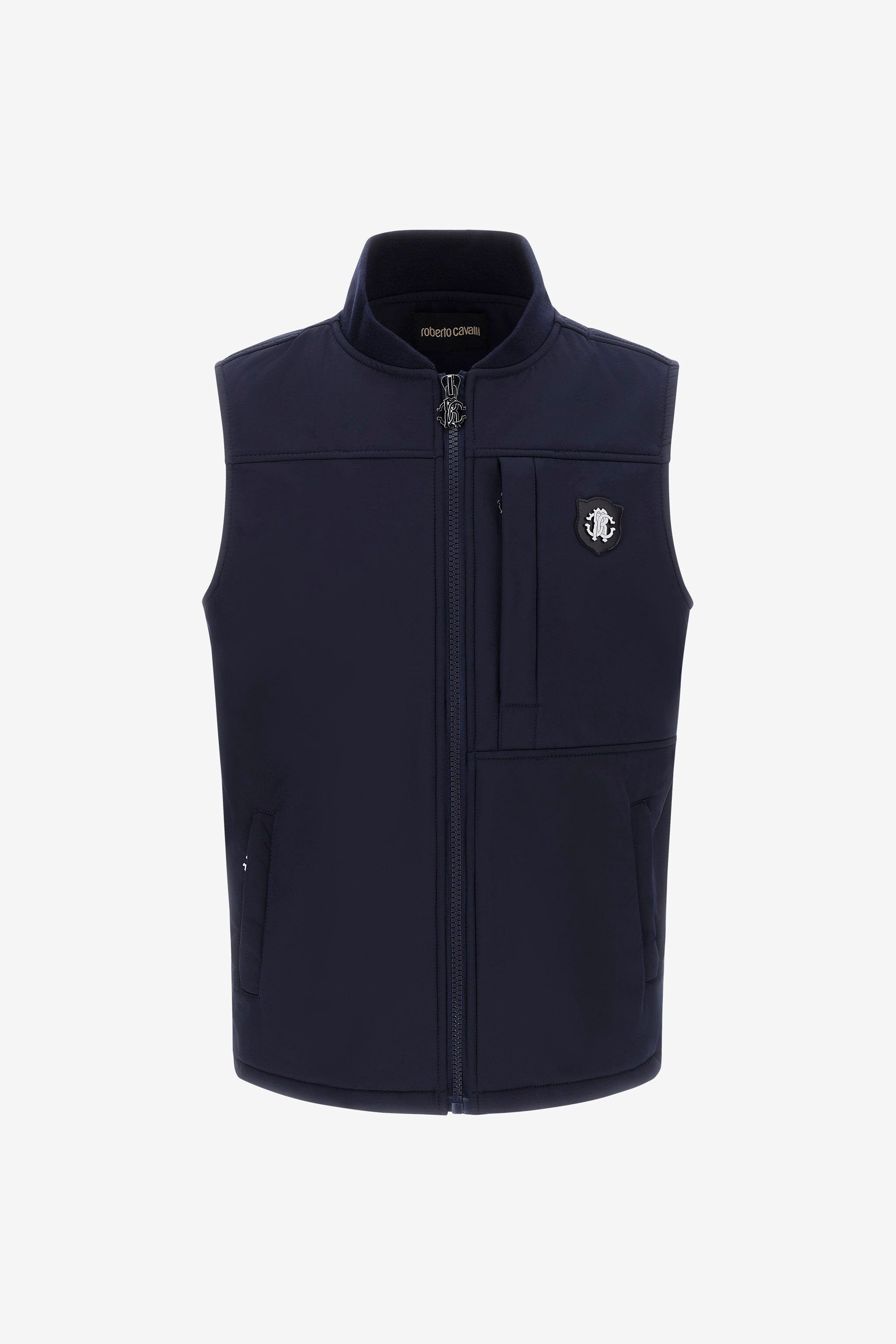 RC Gilet imbottito con logo Blu scuro NOT40H-SB001