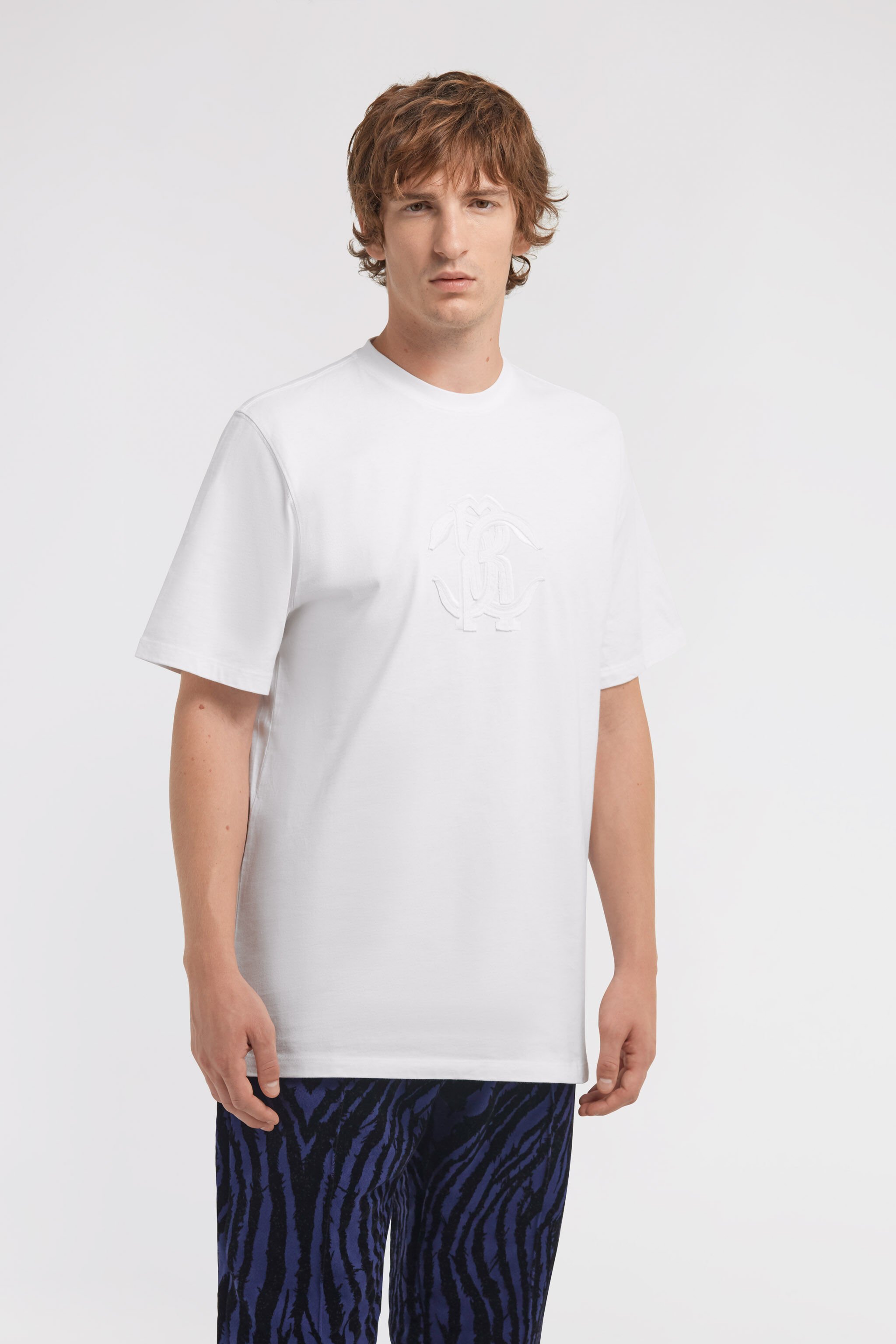 RC RC Logo T-shirt Weiß TRT61C-JD060