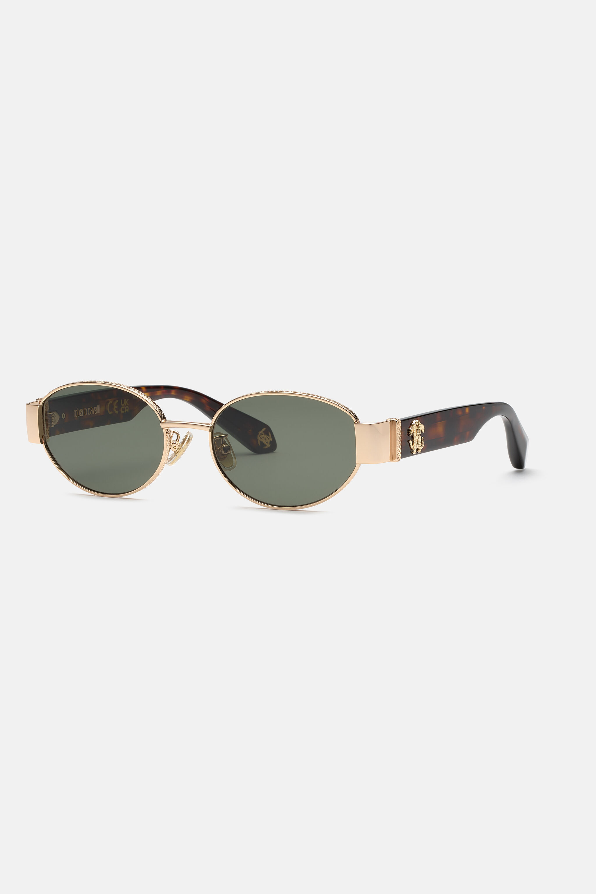 RC Sunglasses with snakeskin effect metal trim SHINY TOTAL ROSE GOL UALD36-ID233