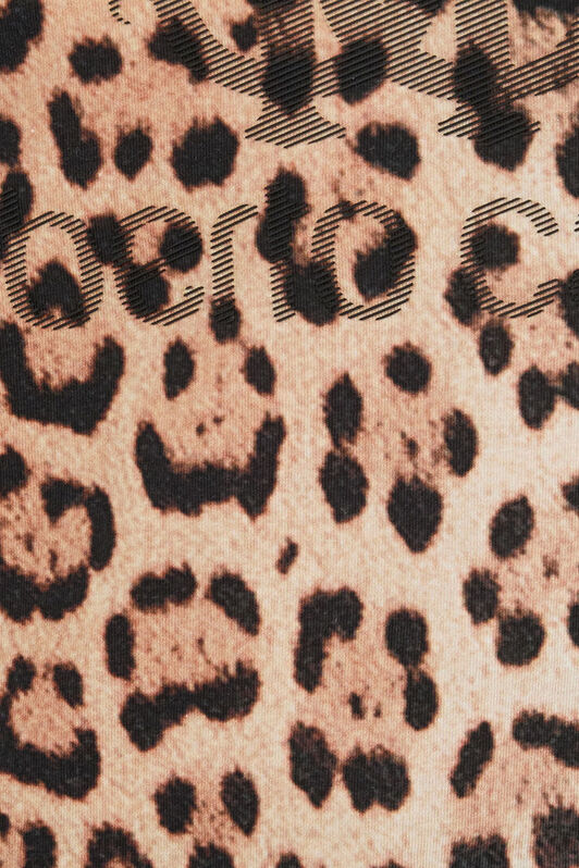 RC Leopard Print T-Shirt JAGUAR QOT60A-JFG34