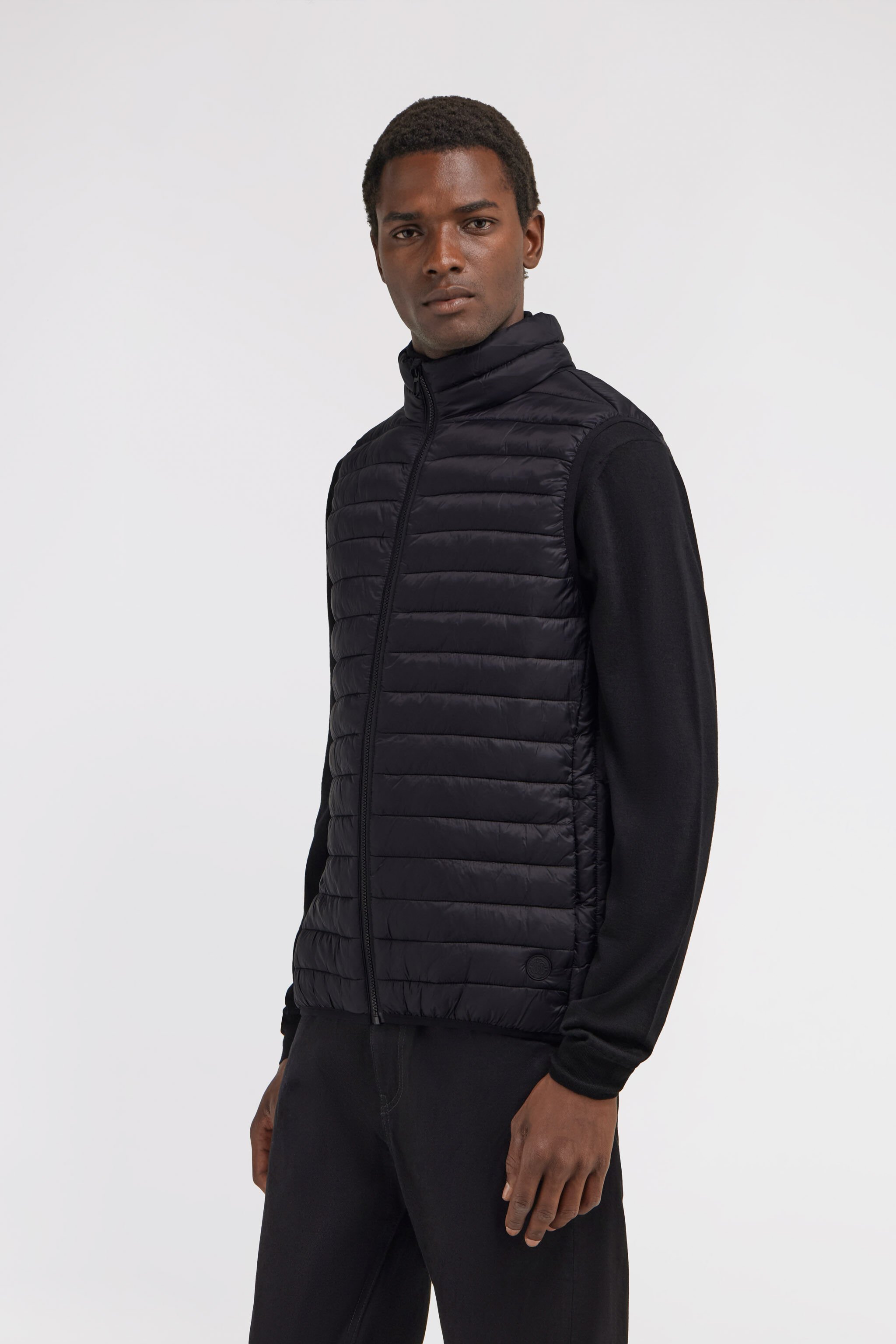 RC Lightweight Puffer Vest Black OOT41A-SB001