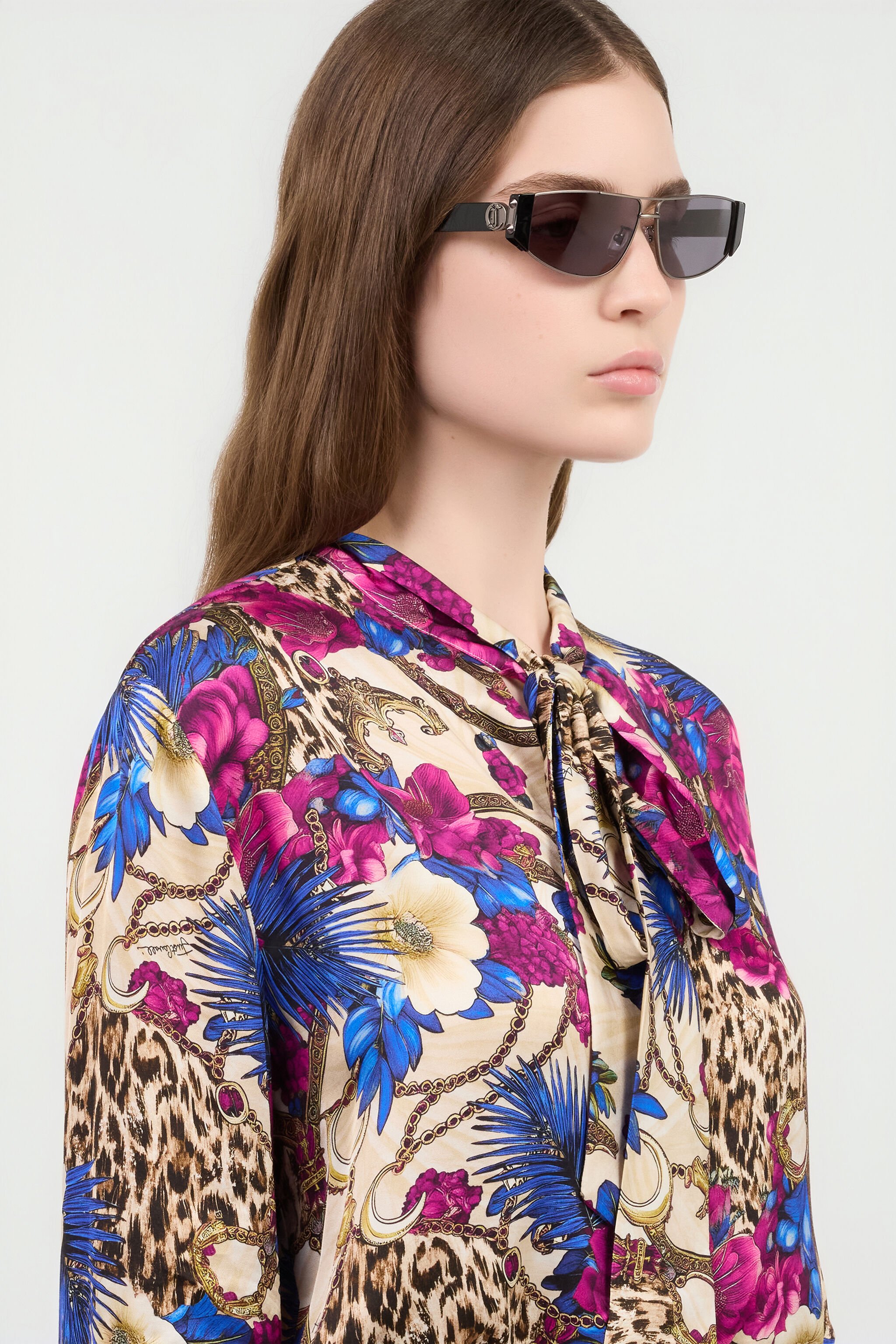 JC Gafas de sol de estilo contemporáneo ANTIQUE PALLADIUM VALD36-ID281