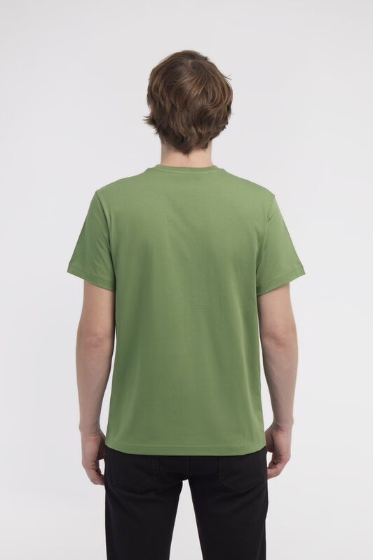 RC T-shirt with Jaguar logo and print Green NOT60A-JD060