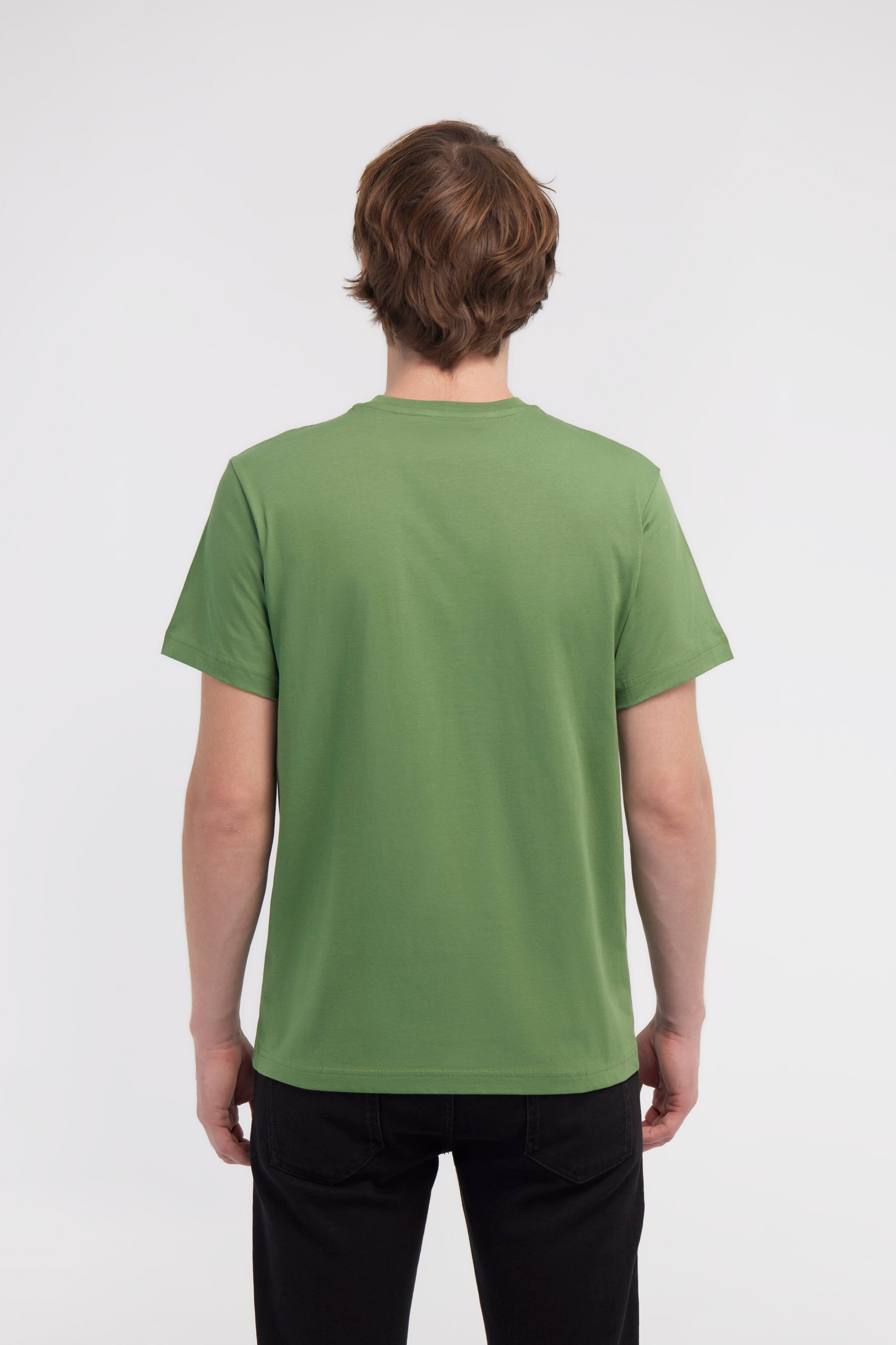 RC T-shirt with Jaguar logo and print Green NOT60A-JD060