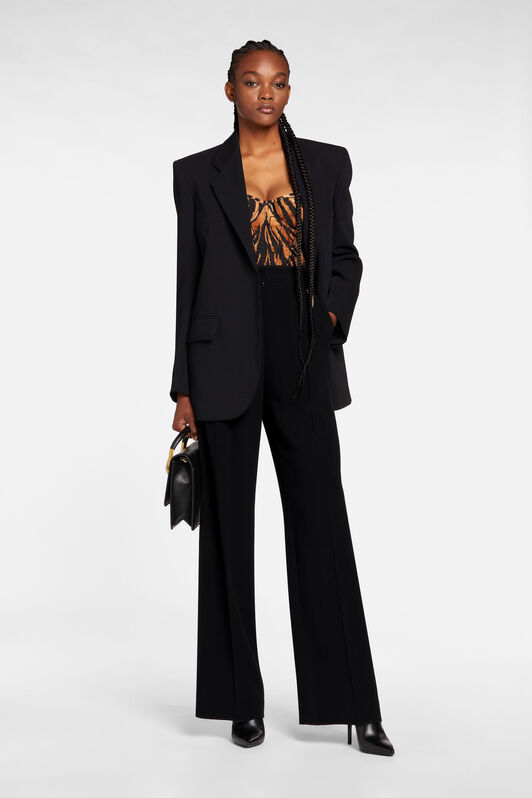 RC Straight-leg tailored trousers Black NQT200-HR005