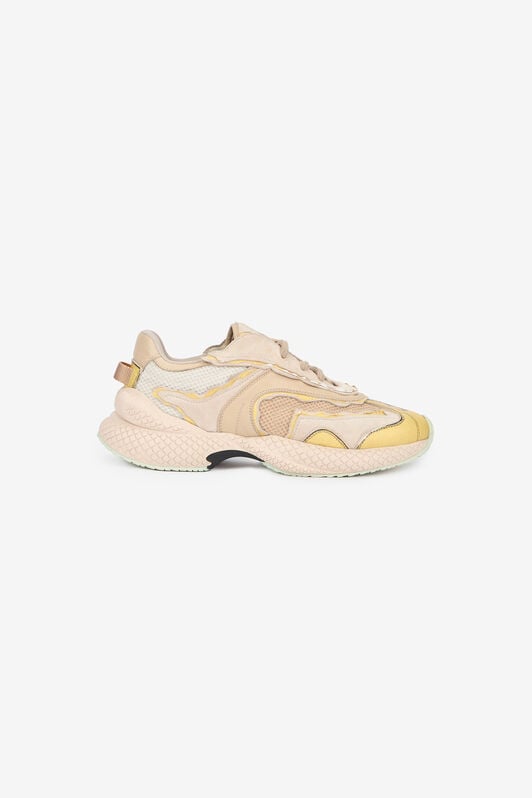 RC Ivory Lace-Up Sneakers With Chunky Sole RC Ivory Lace-Up Sneakers With Chunky Sole Ivory VQS200-PZS67