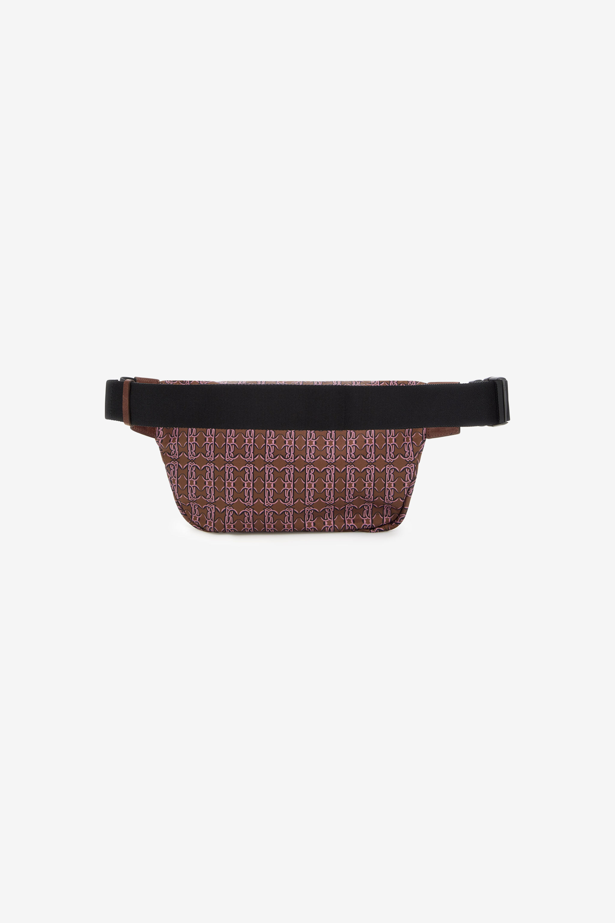 RC Fanny pack with Monogram Mirror Snake Brown SRB003-FT169