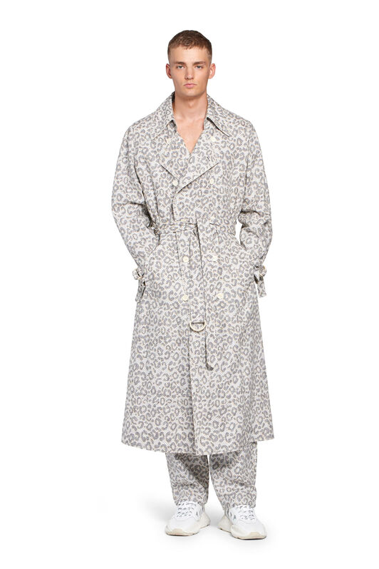 RC Leopard Polka Dot trousers ARAGONITE IMT205-3OQ95