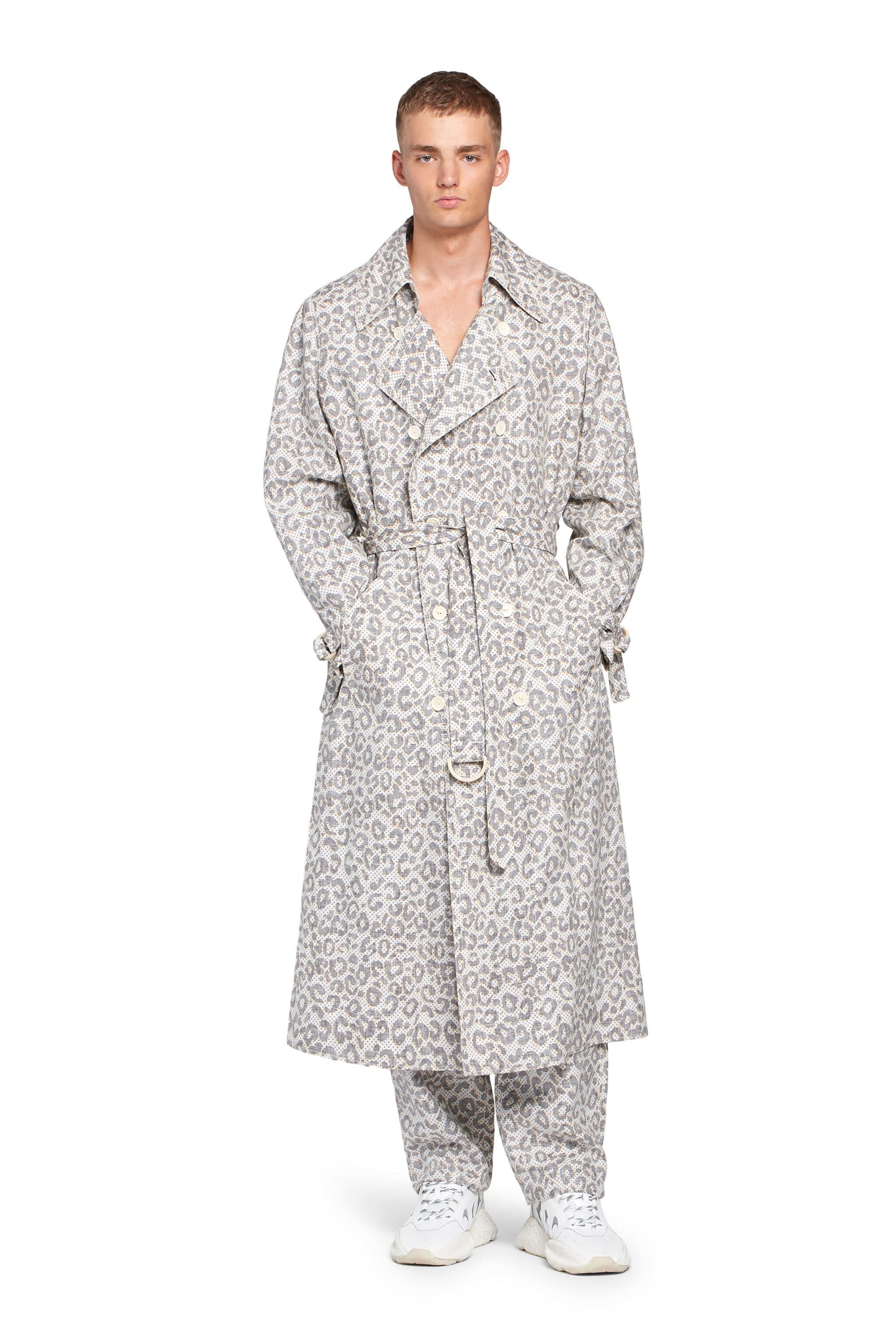 RC Leopard Polka Dot trousers ARAGONITE IMT205-3OQ95