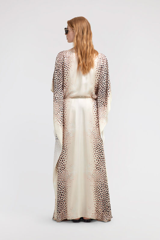 RC Shark Print Kaftan Ivory TKT103-4QN07