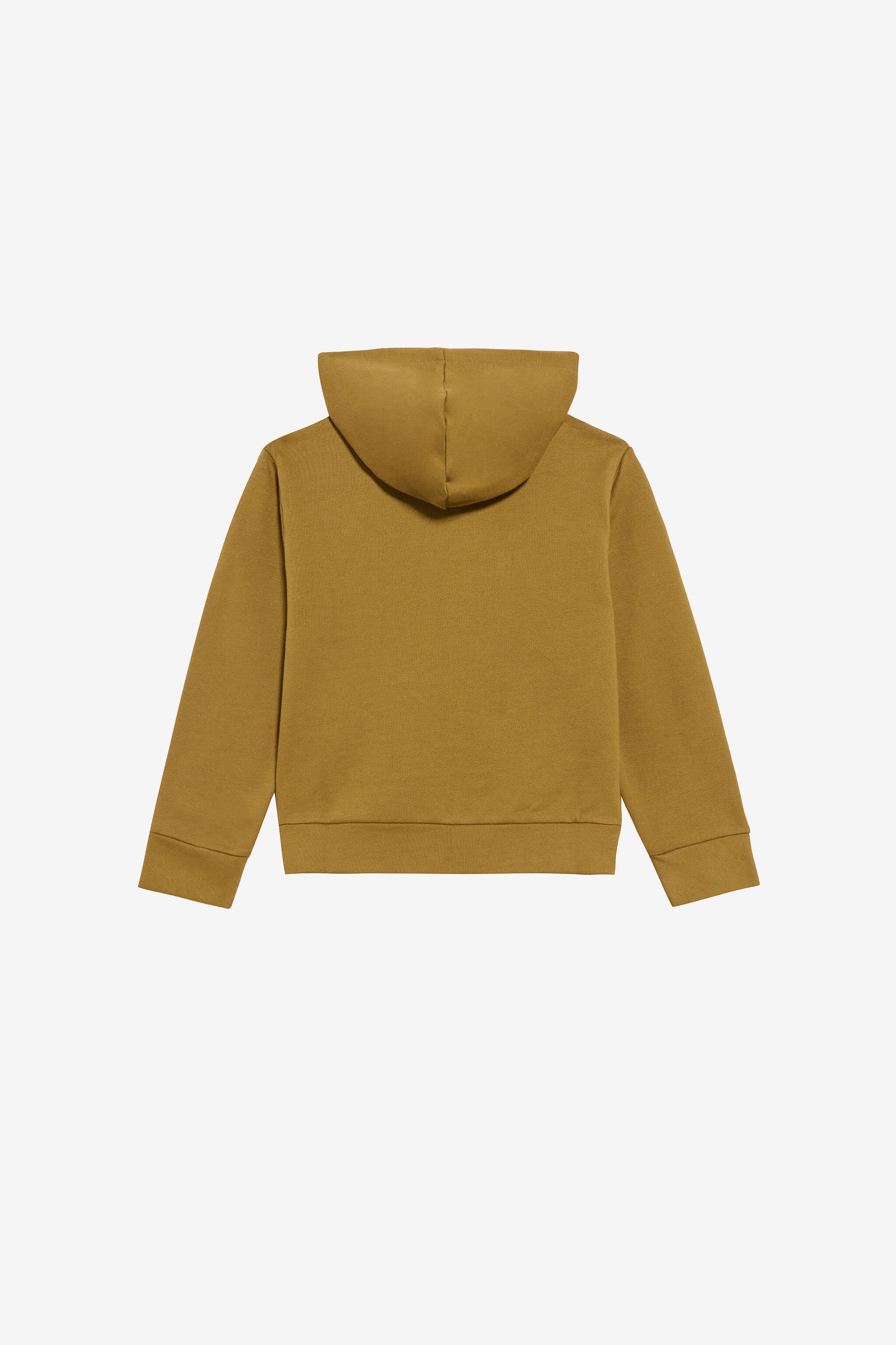 JU Ockerfarbener Kapuzenpullover mit Monogram RC KHAKY TJT676-CF050