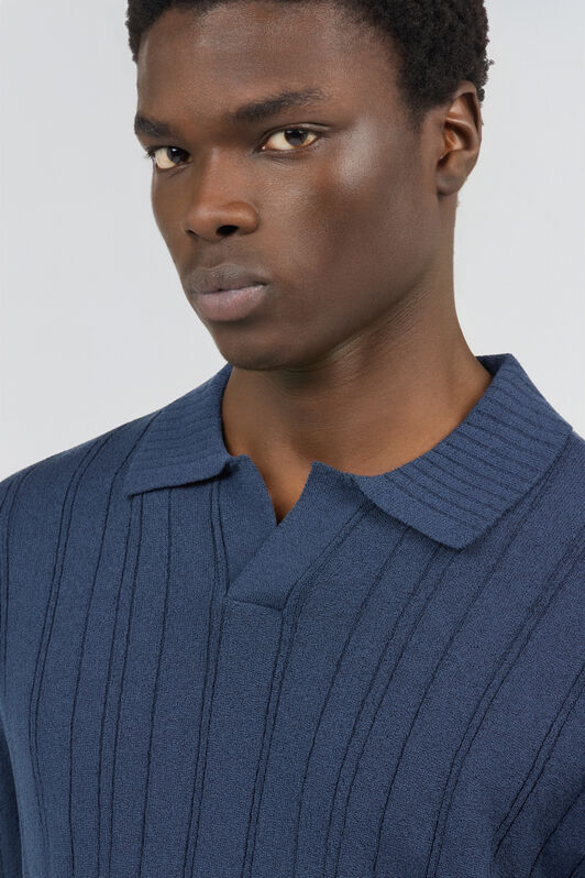 RC Polo Acanalado Azul BLU NAVY SOT60Q-AI007