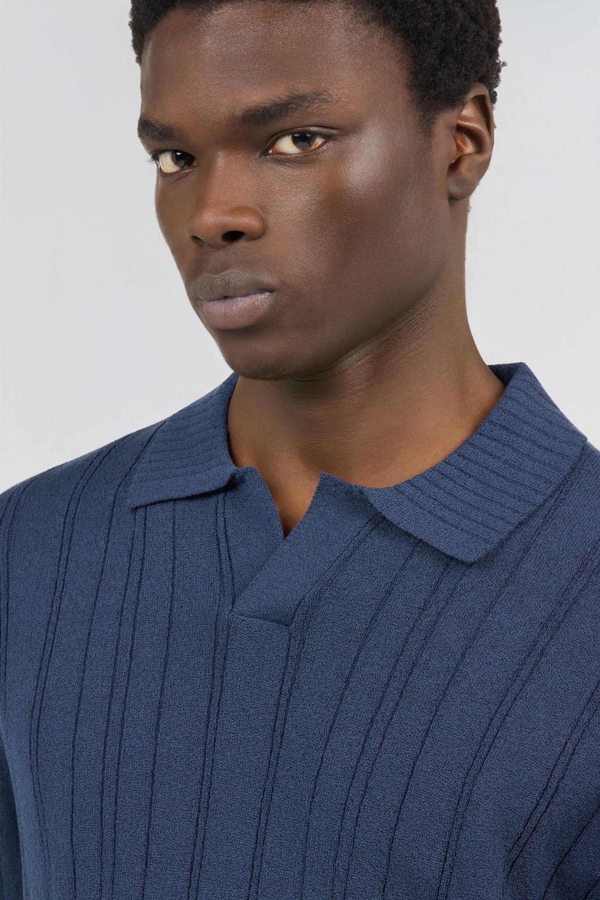 RC Polo Acanalado Azul BLU NAVY SOT60Q-AI007