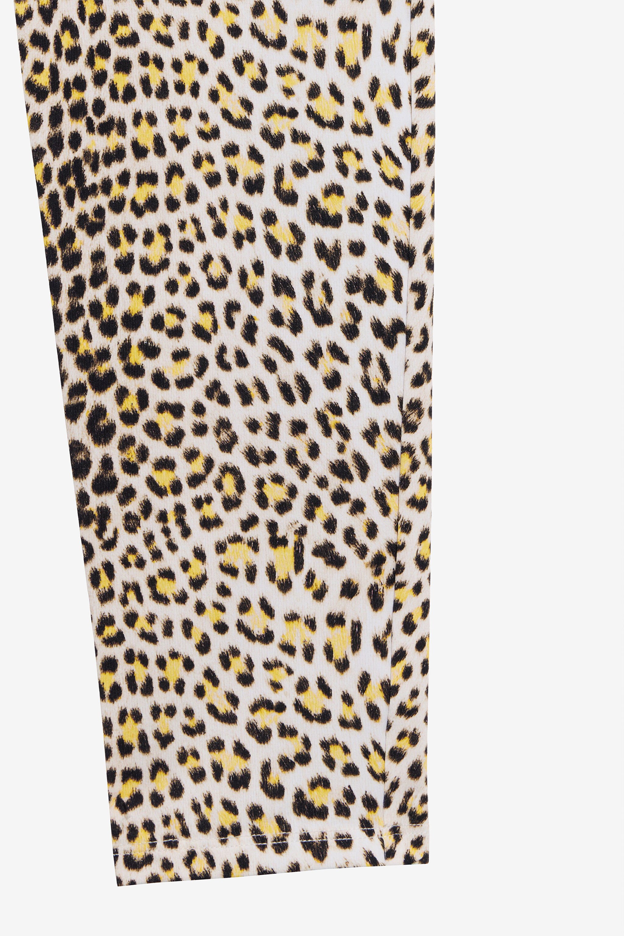 RC Pop Jaguar Print Leggings YELLOW/BLACK WQT23A-LNR30