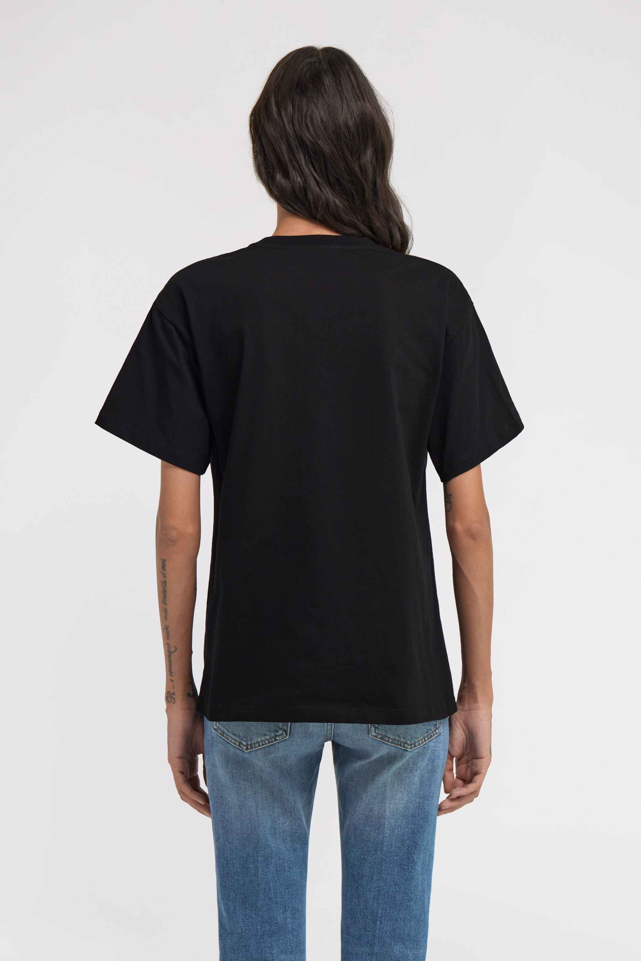 RC RC Logo T-shirt Schwarz TKT61L-JD062