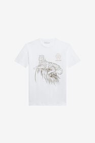 JU White Cotton T-Shirt OPTICAL WHITE TJT61C-JD001