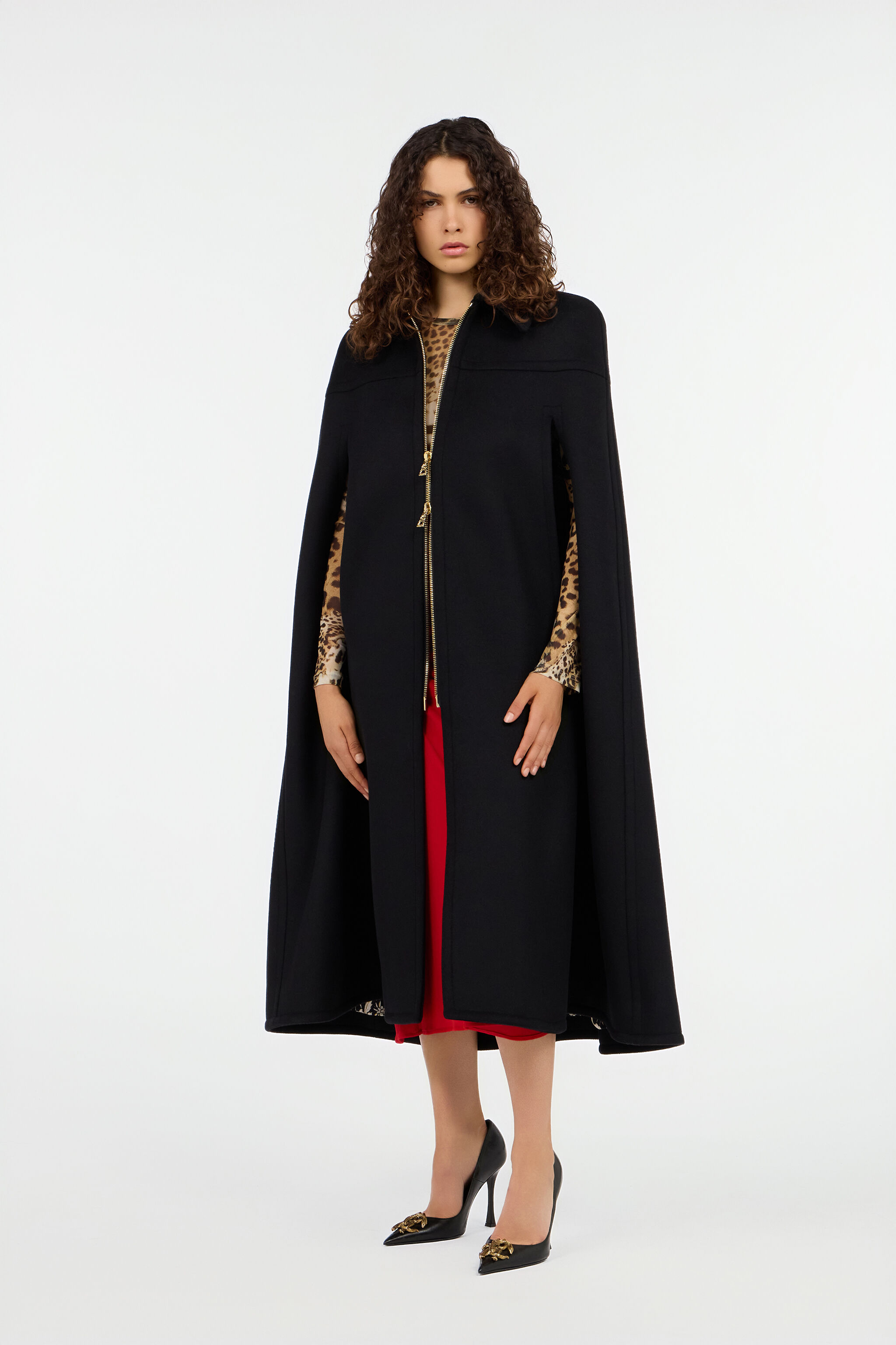 RC Cape With Zipper Black VQT501-GA077