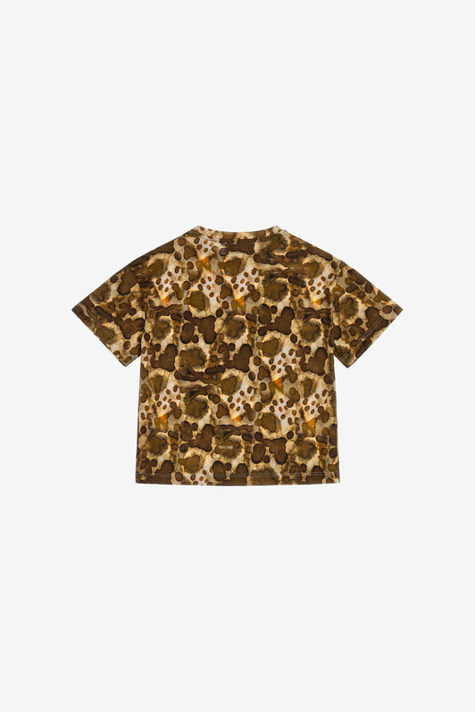 JU Printed t-shirt Marron clair SJT613-JFI76