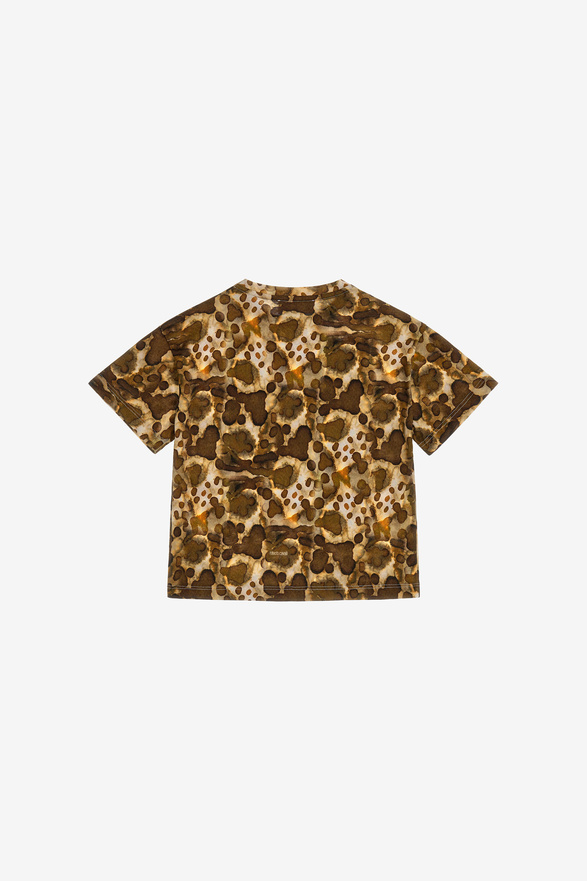 JU Printed t-shirt Marron clair SJT613-JFI76