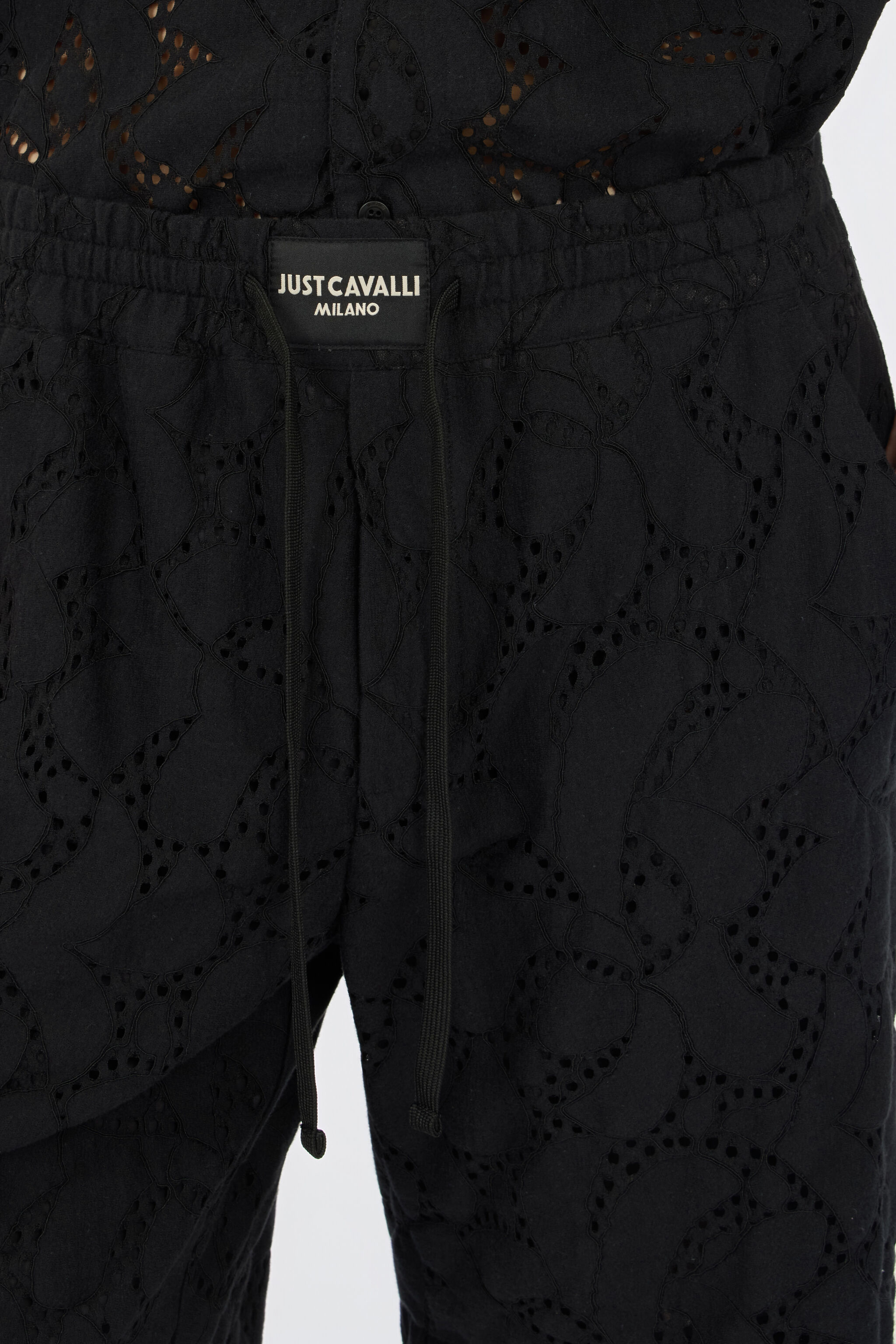 JC Black Trousers Bermuda BLACK WFT021-WF048