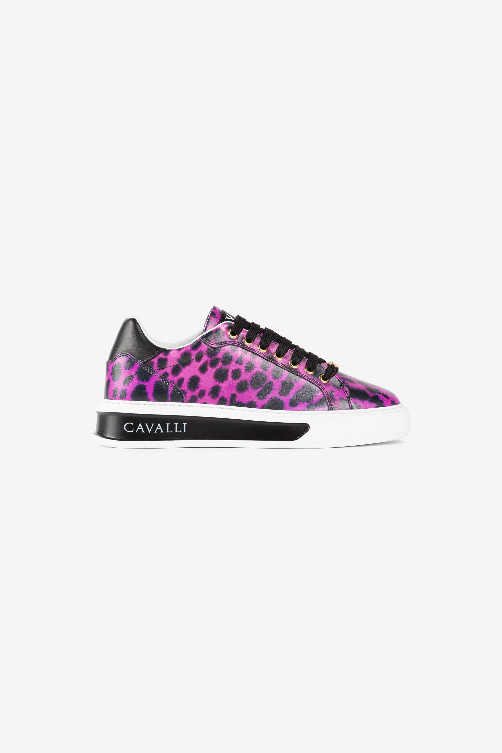 RC Animal-print low-top sneakers Purple QKS159-PZA79