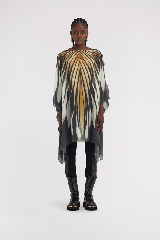 RC Ray of Gold print Kaftan Gold TALR03-IR020