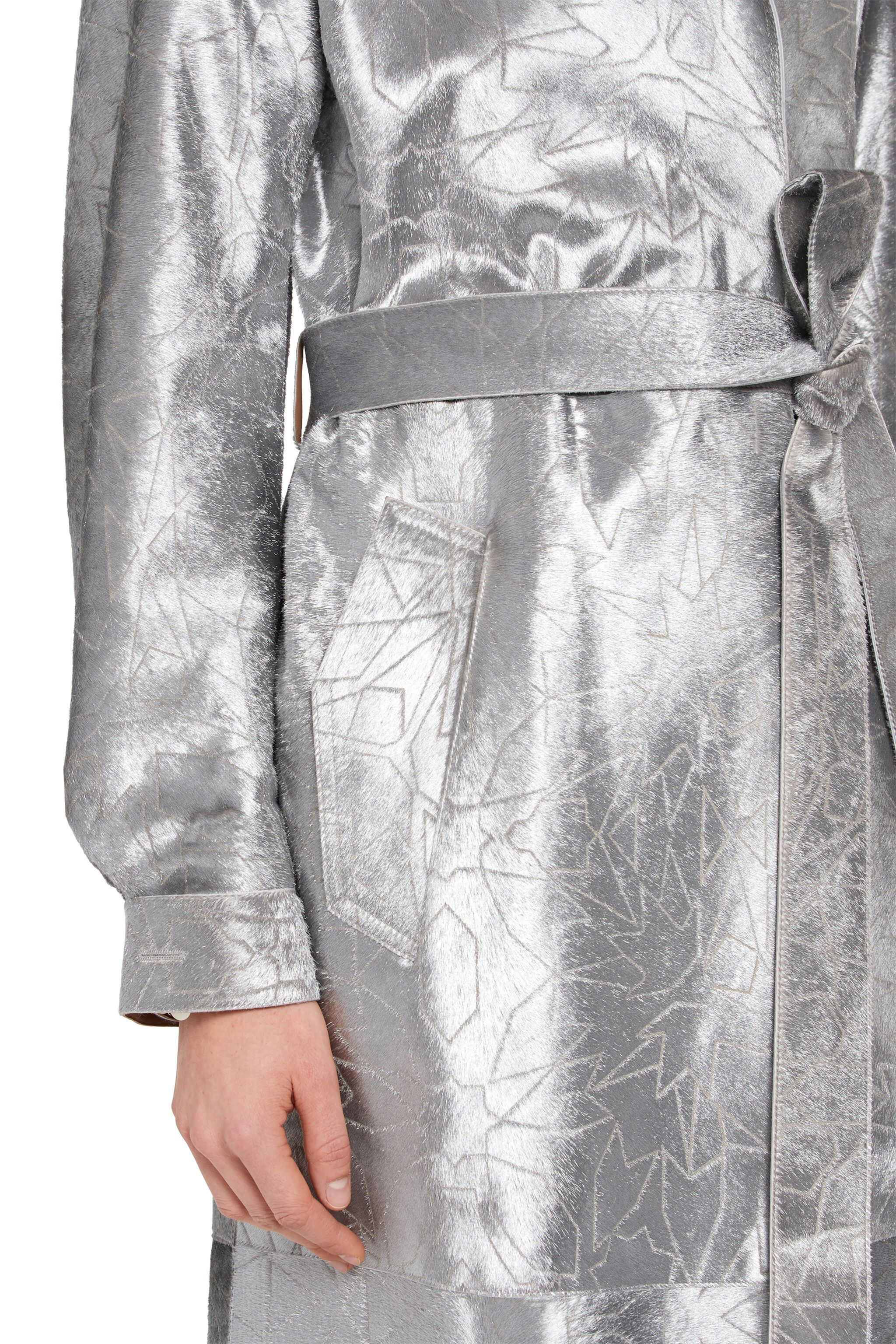 RC Cappotto in cavallino laser-cut SILVER IWP520-ZW002