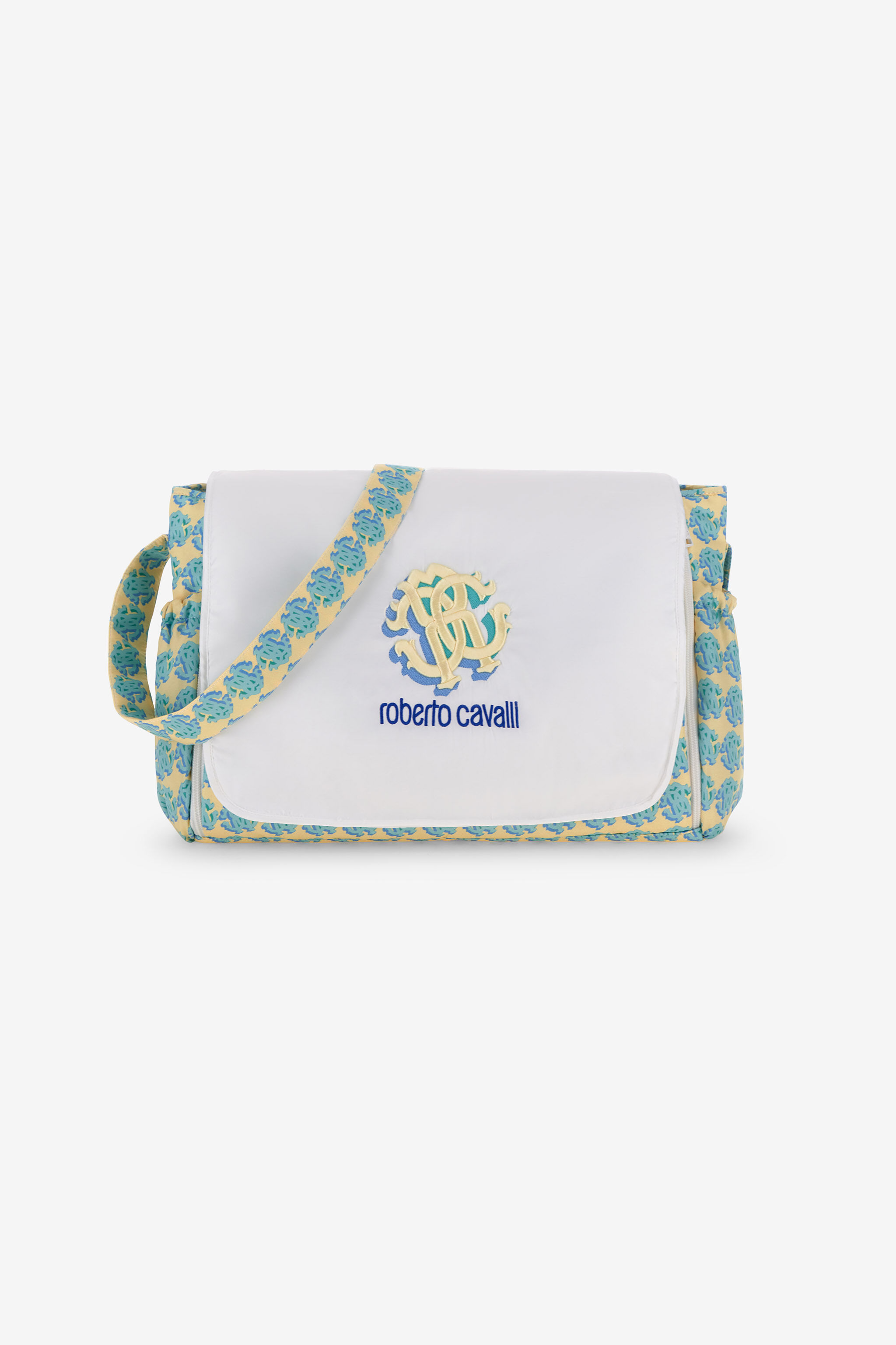JU Changing Bag With 3D RC Monogram Milky/Yellow/aquamar SJT807-5RI67