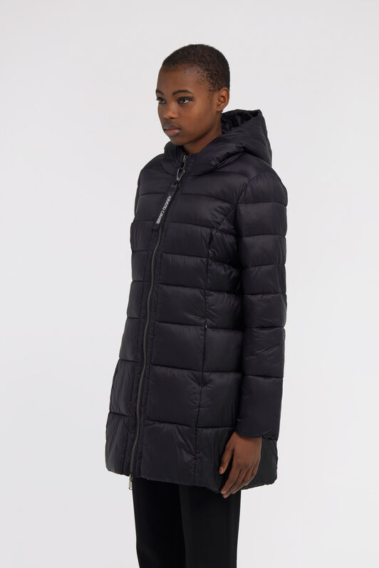 RC Long down jacket with zip RC Long down jacket with zip Black NOT40P-SB001