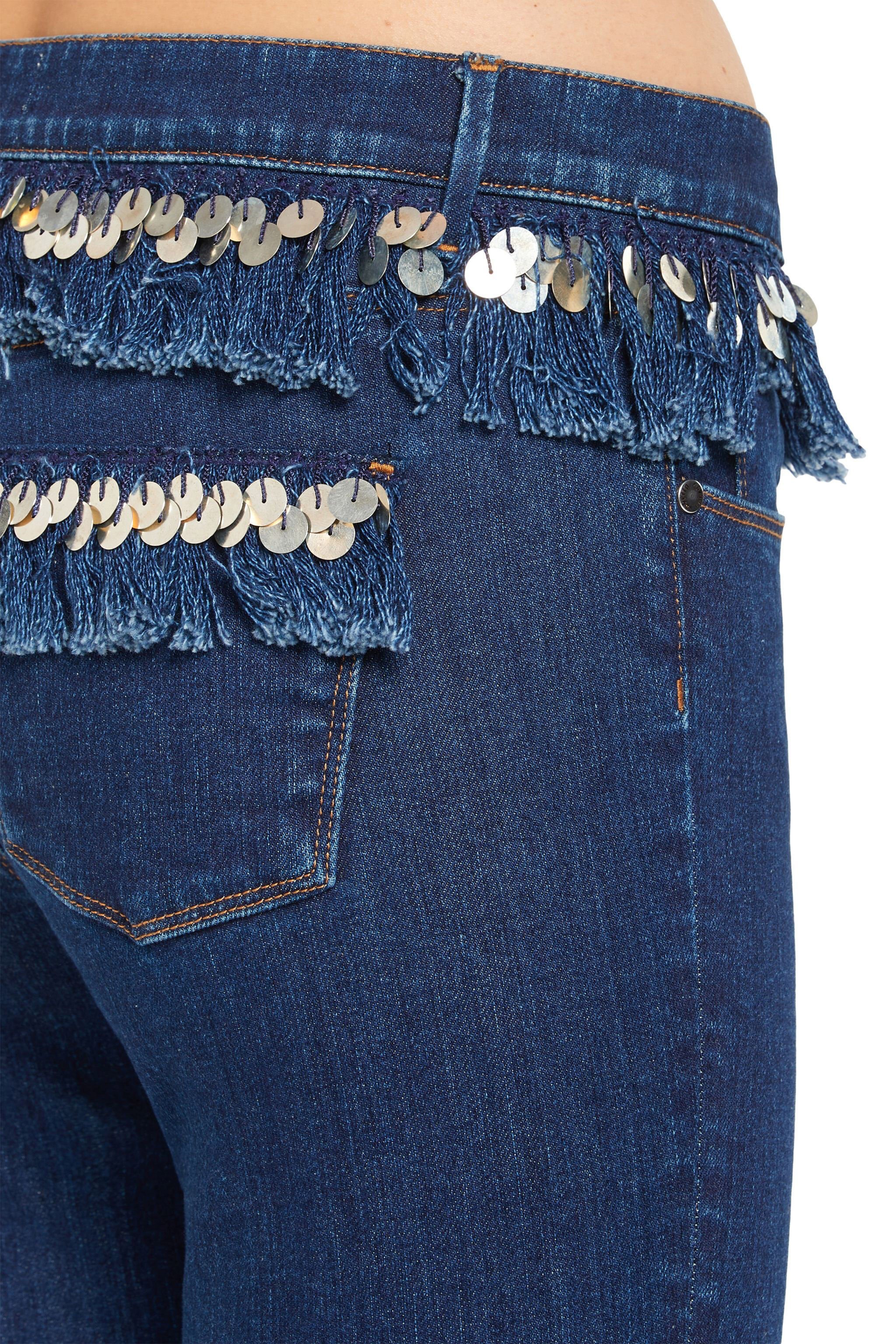 Jeans paillettes 2025