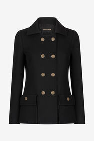 ${brand} Blazer De Doble Botonadura Estilo Equitación ${colorDescription} ${masterID}