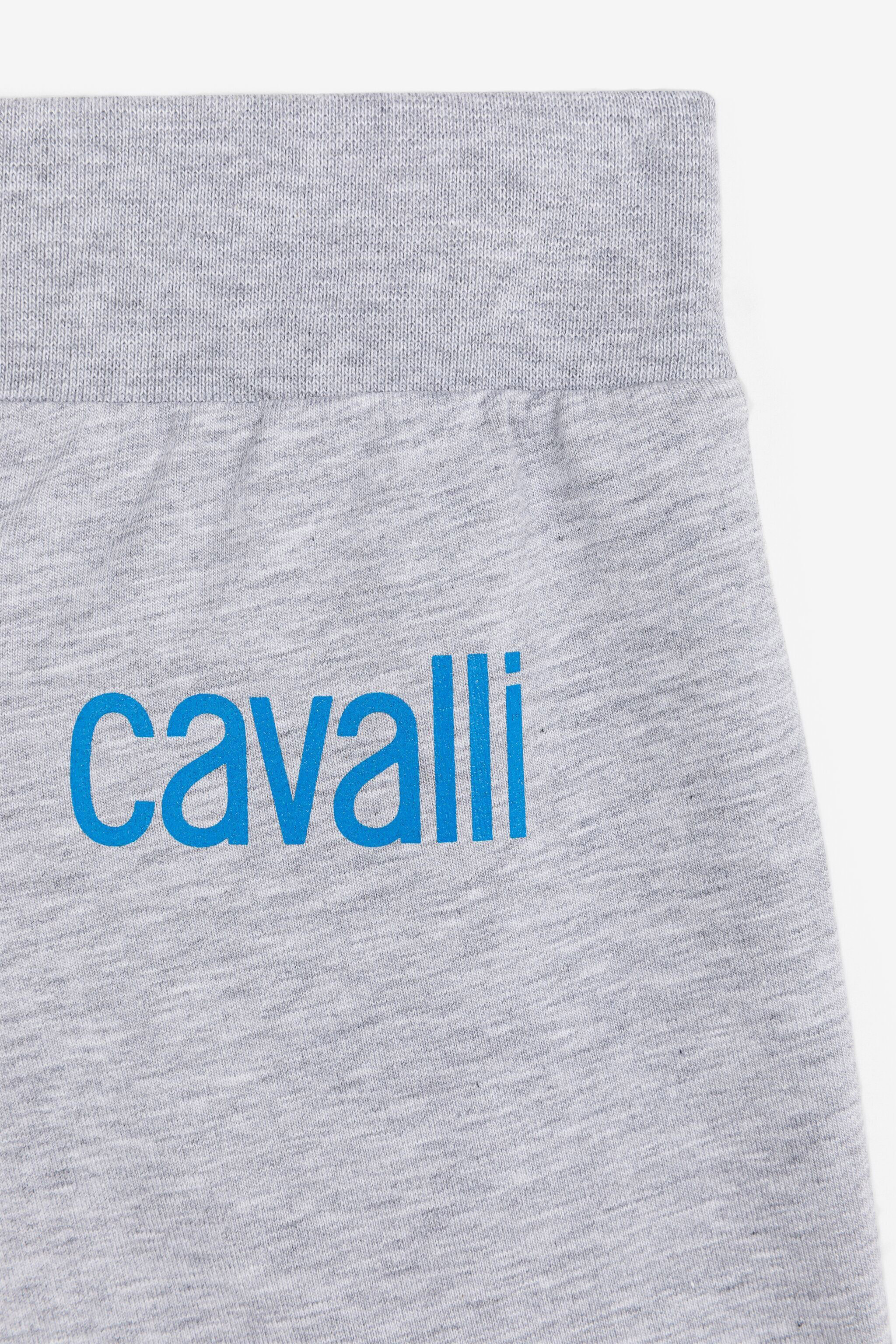 JU Shorts con logo JU Shorts con logo GREY MELANGE QJT237-CF050