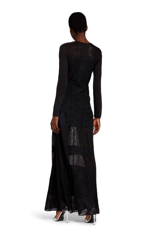 RC Kleid im Layering-Look Schwarz KQM120-MH001