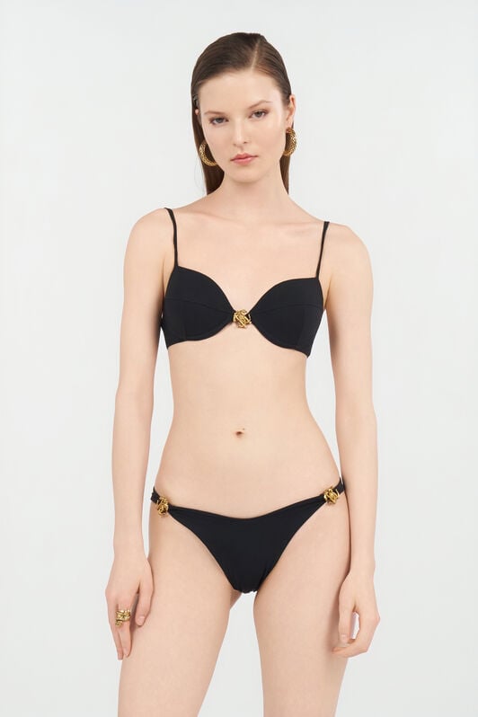RC Bra with Logo Detail BLACK WKW001-LL030