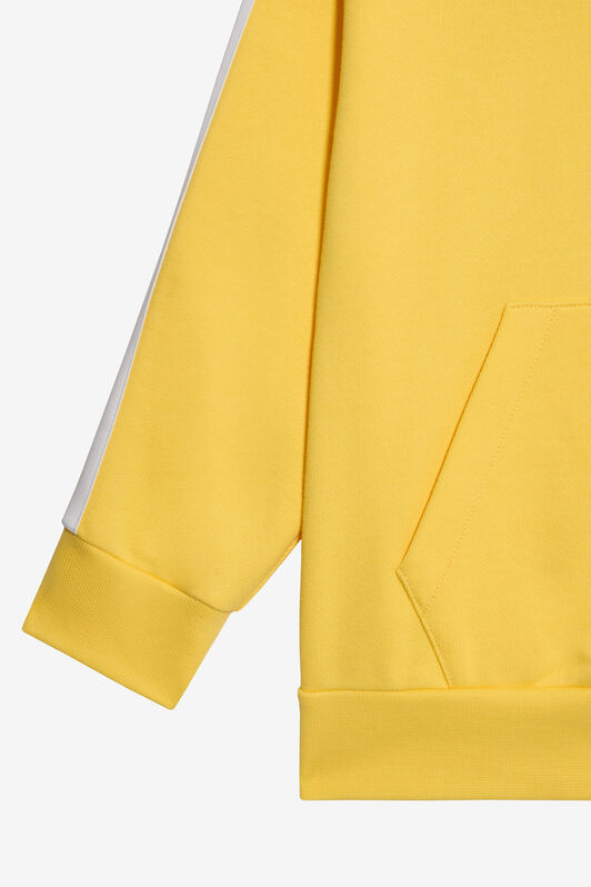 JU Yellow Sweatshirt with Logo Print YELLOW VJT68A-CF050