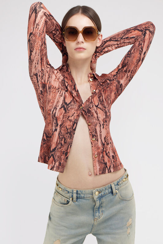 JC Camicia Just Cavalli Fucsia SFT099-SF944