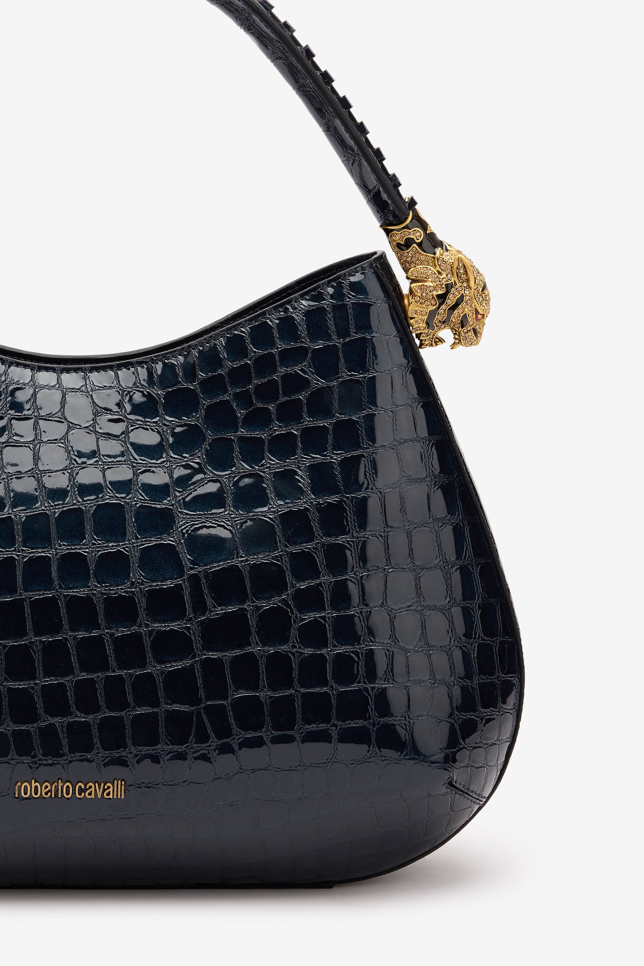 RC Roar Bag With Crocodile Print Dark blue TKB022-PZE01
