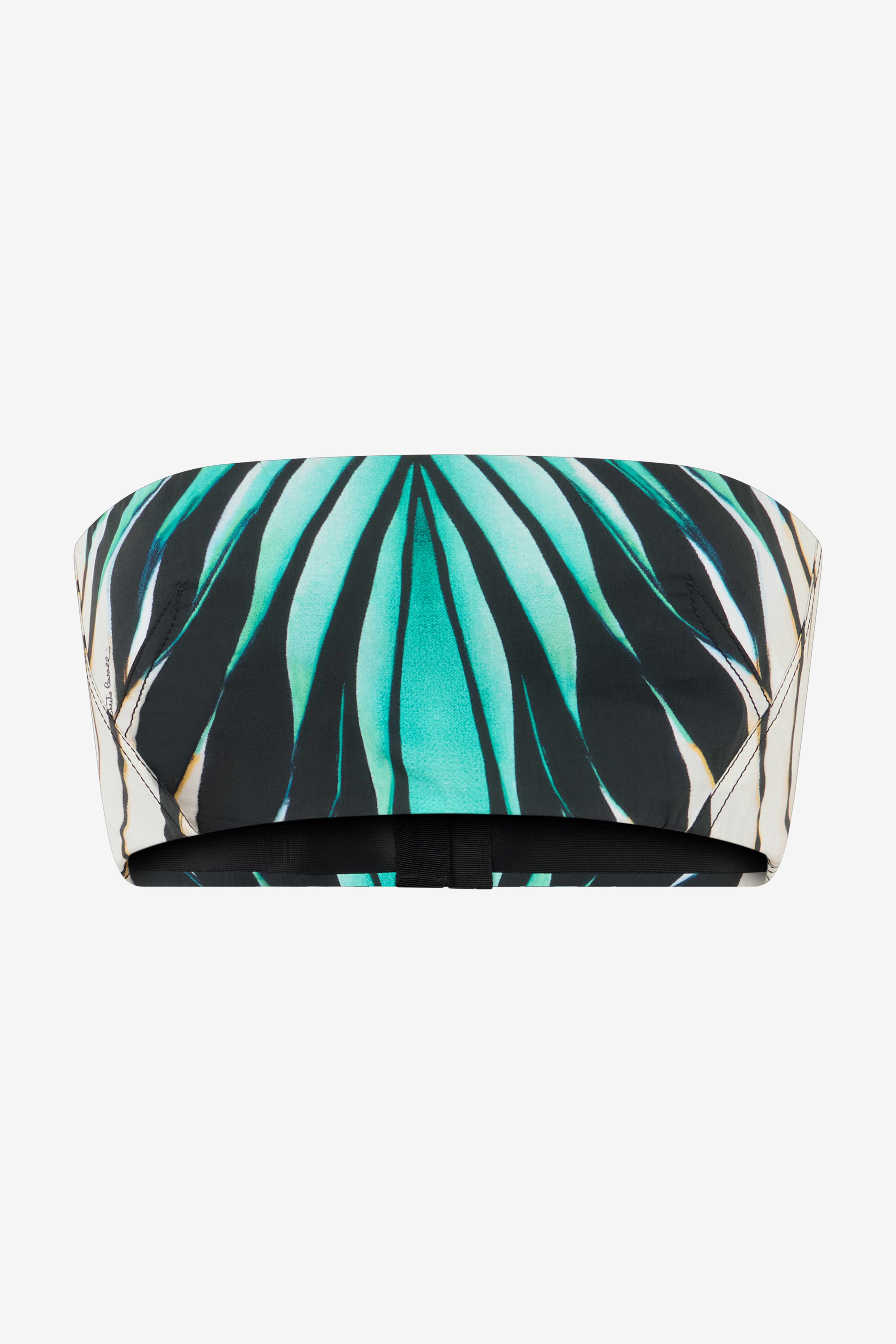 RC Ray Of Sea Print Bandeau Top TURCHESE VKT602-RLM33